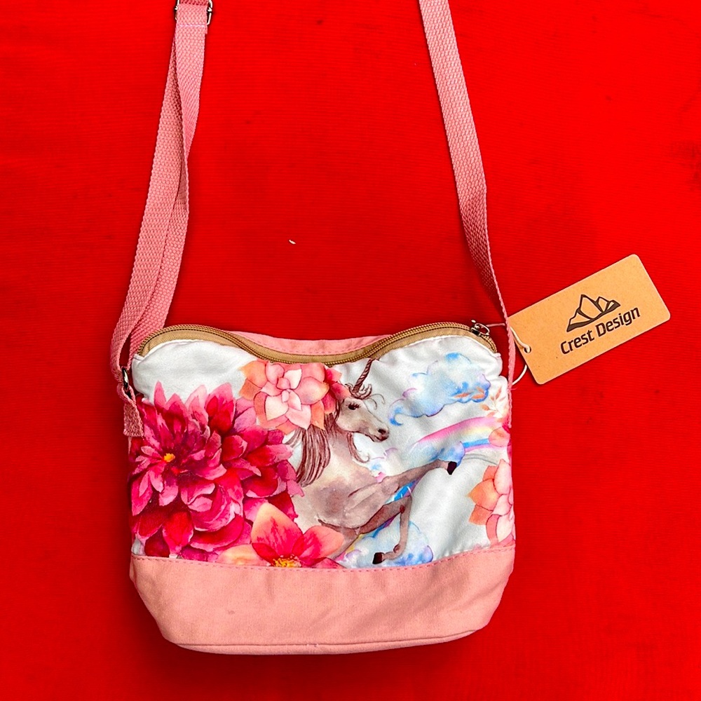 New kids bag pink with Unicorn